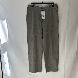 Women’s Linen Gray Pants
